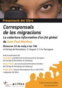 El llibre es presenta a Tarragona el 22 de maig