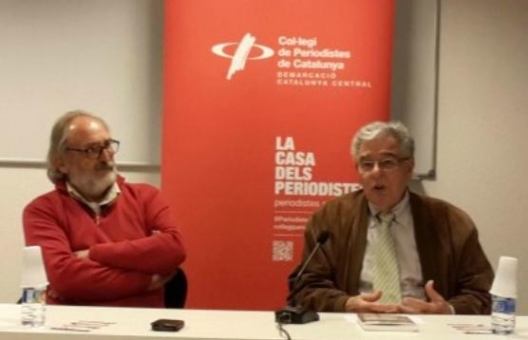 Jaume Rodri (esquerra) i Constantí Mas. Firma foto: Elisabeth Ribalta
