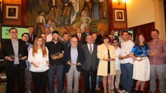 Guanyadors i jurat del 26è Pica d'Estats. Foto: Diputació de Lleida