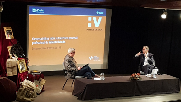 El director general del Liceu, Valentí Oviedo (a la dreta).