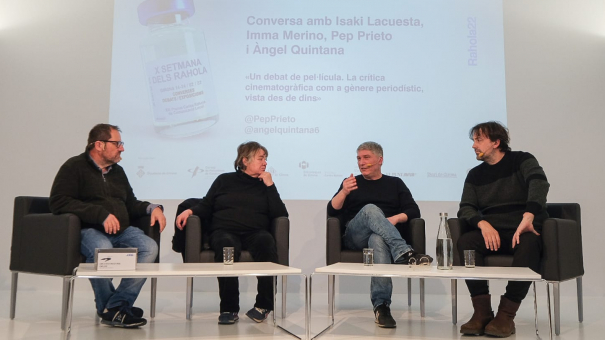 Àngel Quintana, Imma Merino, Pep Prieto i Isaki Lacuesta.