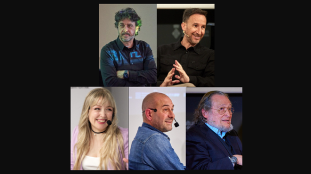 Emilio Morenatti, Manel Alías, Alba Sidera, Eloi Vila i Santiago Niño Becerra