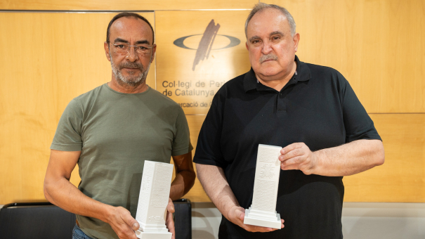 Xavier Roqueta i Jordi Grau, amb les Mosques 2023.