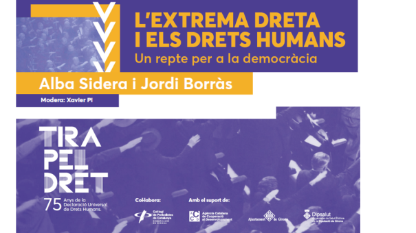 La conversa s'emmarca en la celebració dels 75 anys de la Declaració Universal dels Drets Humans.