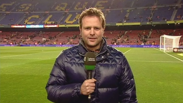 El periodista Dani Montesinos.