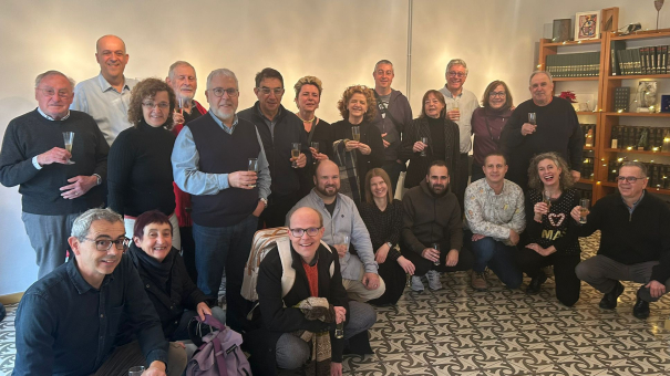 La foto oficial de la Trobada de Nadal. 