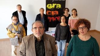 Els diferents membres de GraciamonTV. Foto: Oriol Clavera