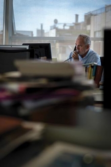 El periodista Eduardo Martín de Pozuelo. Foto: Sergio Ruiz