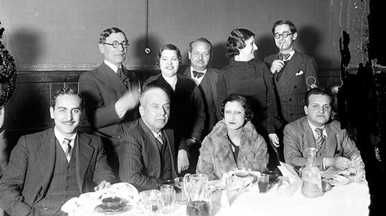 Dinar d'homenatge a Arquimbau. Foto: Josep Maria Sagarra i Plana / Arxiu Fotogràfic de Barcelona