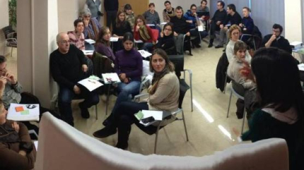 Els assistents al taller d'innovació