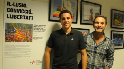 Sergi Ferrés (esquerra) i Nofre Pasqual