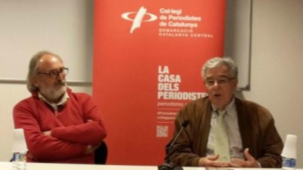 Jaume Rodri (esquerra) i Constantí Mas. Firma foto: Elisabeth Ribalta