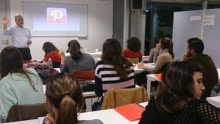 L'Enrique San Juan, a la imatge, farà el curs de Community Manager.