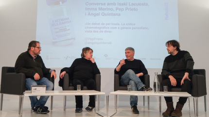Àngel Quintana, Imma Merino, Pep Prieto i Isaki Lacuesta.