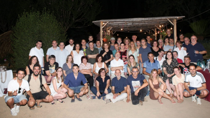 Els assistents al XII Sopar de Periodistes de Girona.