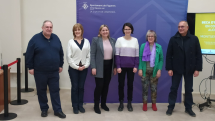 Jordi Grau, Marta Casacuberta, Agnès Lladó,  Núria Vilà, Marta Corcoy i Francesc Cruanyes. 
