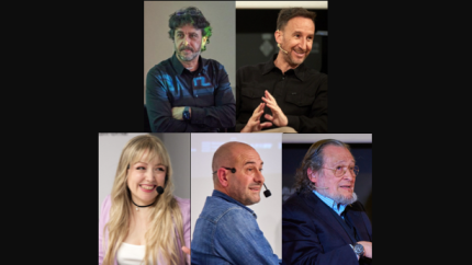 Emilio Morenatti, Manel Alías, Alba Sidera, Eloi Vila i Santiago Niño Becerra