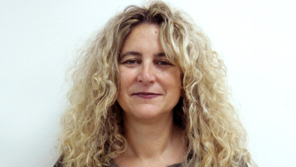 La periodista Cristina Ribas.