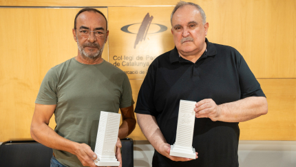 Xavier Roqueta i Jordi Grau, amb les Mosques 2023.