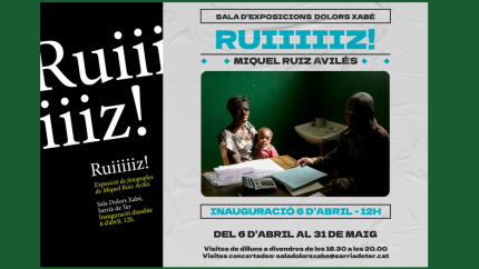 Ruiiiiiz! es podrà visitar fins al 31 de maig a la sala Dolors Xabé del Centre Cívic La Cope.