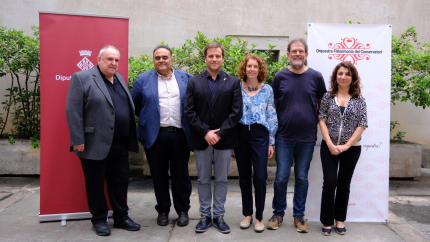 Els artífexs dels tres espectacles que serviran per presentar l'Orquestra Filharmonia.