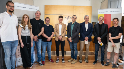La presentació de la II Nit de la Comunicació de la Selva. 
