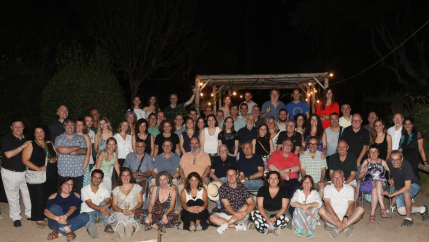 La foto oficial del sopar de l'any passat. 