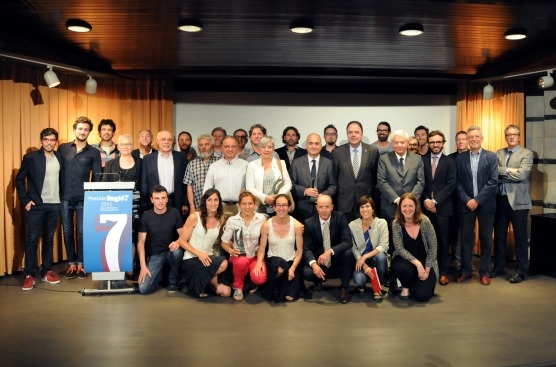 Foto de grup de tots els premiats (Fotos: Salvador Redó)