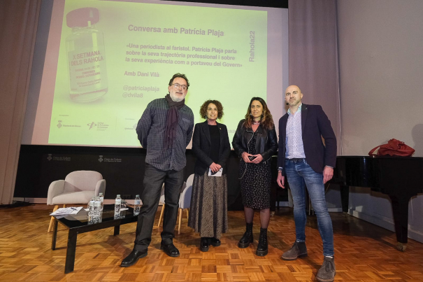 Joan Ventura, Laia Cañigueral, Patrícia Plaja i Dani Vilà. 