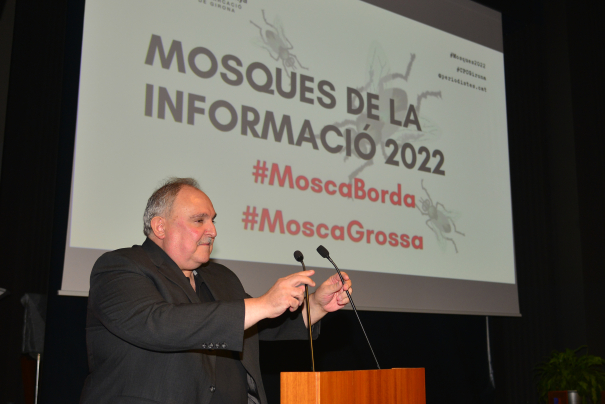 Jordi Grau va desvetllar els guanyadors de la Mosca Borda i la Mosca Grossa