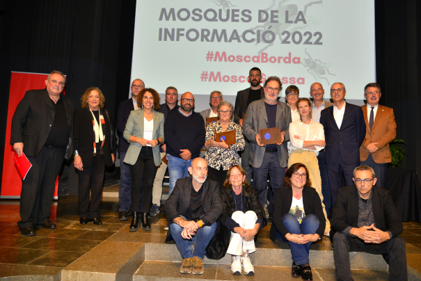 Foto de família de les Mosques 2022