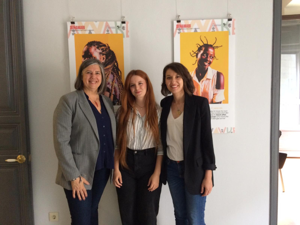 Sílvia Espinosa, María Franco i Konstantine Zerva