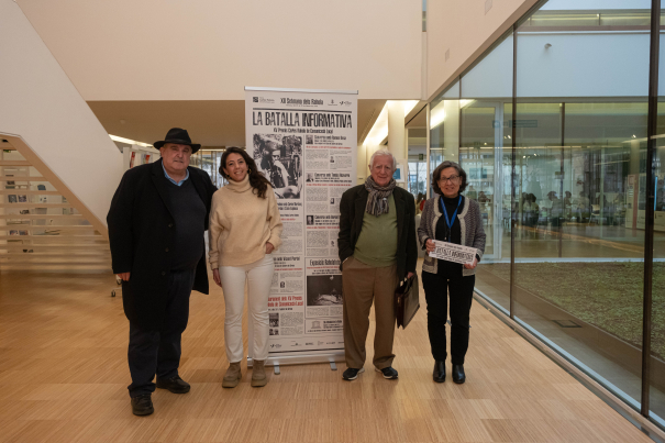 Jordi Grau, Mar Camps, Tomàs Alcoverro i Maria Àngels Prat.