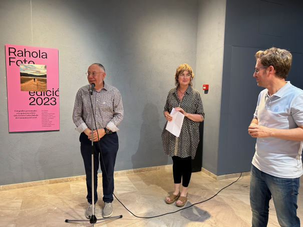 El president de La Cate, el col·legiat Ricard Sayeras, donant la benvinguda als assistents.