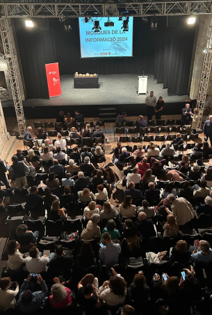 L'Auditori de la Mercè, poc abans de començar les Mosques 2024.