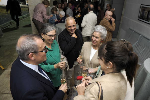 Converses després de la gala. 