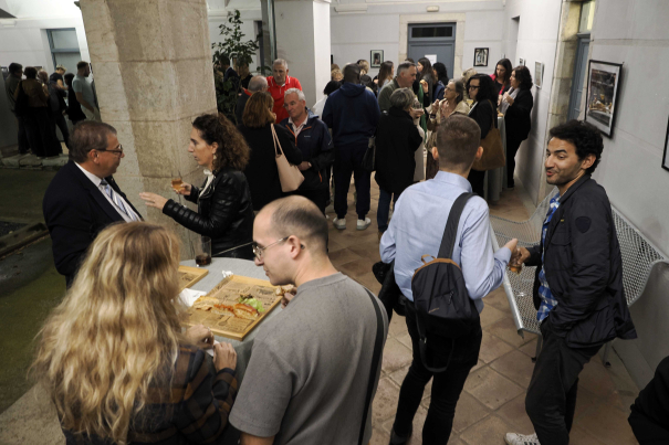 Converses després de la gala. 
