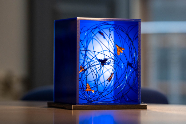 La Mosca que ha creat Montserrat Costa i que s'enduran els guardonats d'aquest any. 