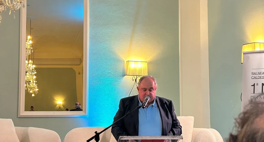 El president de la Demarcació de Girona del Col·legi, Jordi Grau, durant el seu discurs El president de la Demarcació de Girona del Col·legi, Jordi Grau, durant el seu discurs.