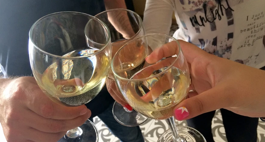 Brindis per l'èxit del projecte.