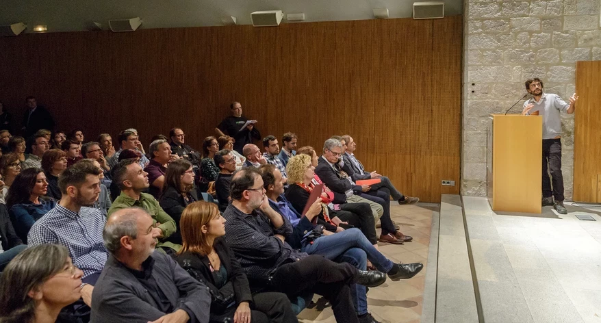 L'autor de les Mosques 2017, Víctor Masferrer. L'autor de les Mosques 2017, Víctor Masferrer.