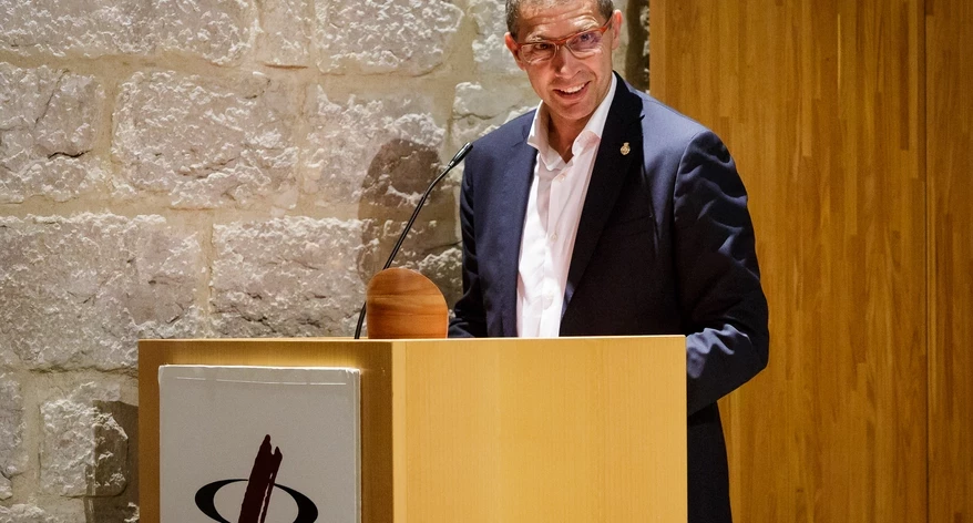 El president del Girona FC; Delfí Geli. El president del Girona FC; Delfí Geli.