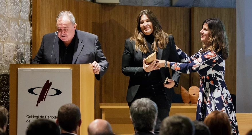 Olga Reixach va rebre la Mosca Borda 2017. Olga Reixach va rebre la Mosca Borda 2017.