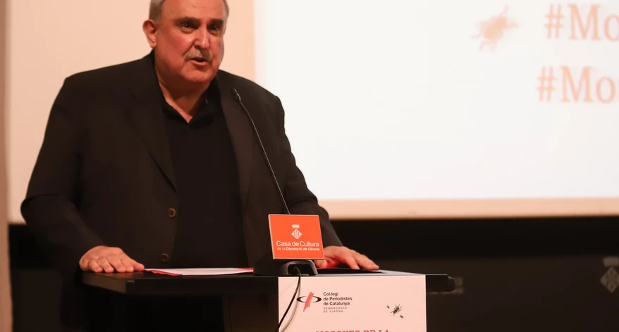 Jordi Grau va conduir el lliurament de les Mosques Borda i Grossa.