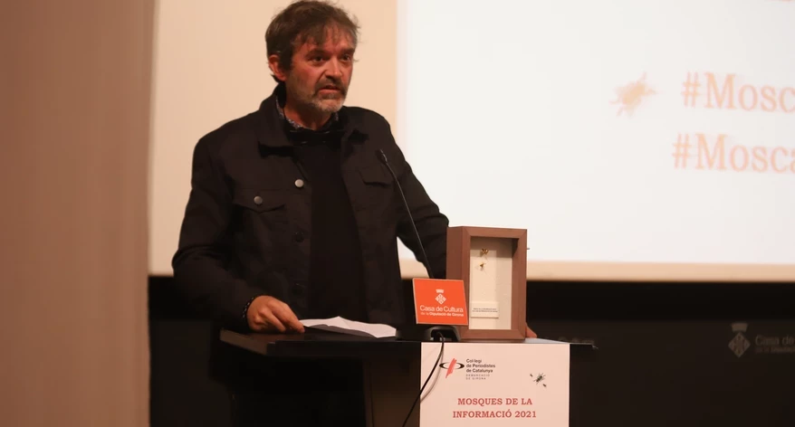 El discurs de Quim Fernàndez, content amb la seva Mosca.