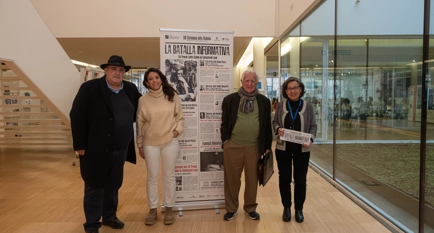 Jordi Grau, Mar Camps, Tomàs Alcoverro i Maria Àngels Prat.