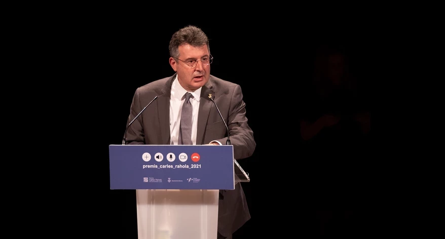 El president de la Diputació de Girona, Miquel Noguer.