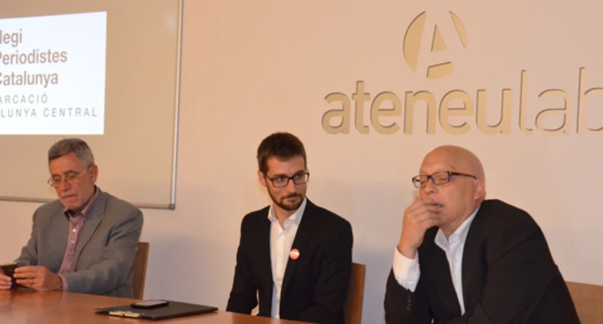 Cloenda de l'acte per part de Josep Miserachs