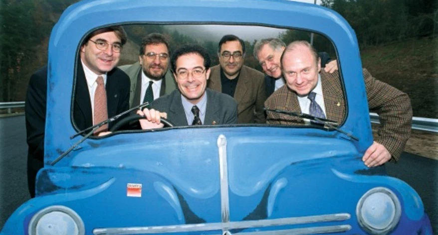 Foto del cartell que anuncia l'exposició