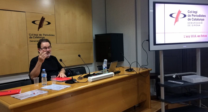 Joan Ventura va donar la benvinguda als assistents. 